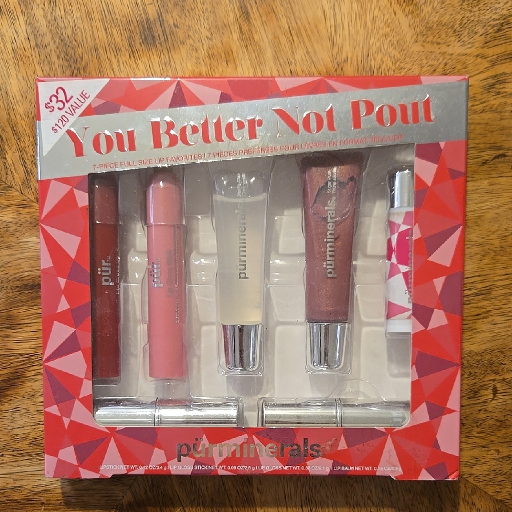 Purminerals Lip Color Set